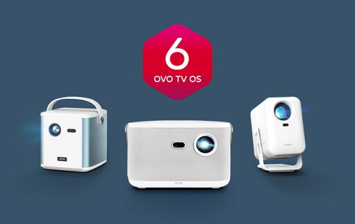 免費 VOD 陪你過新年！ OVO 發表 TV OS 6，新品雙系統投影機 U10 率先搭載