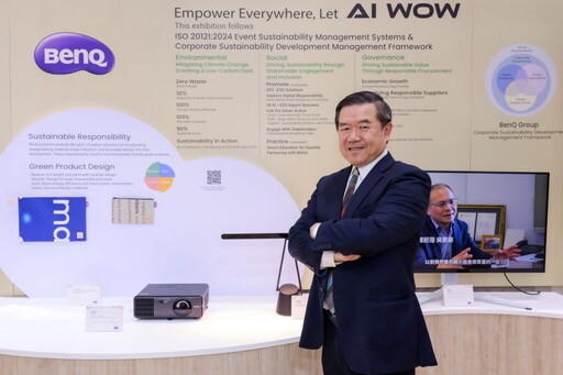 明基佳世達聯合艦隊2025 COMPUTEX展AI綜效 23家企業協作九大跨域AI應用、整合多項一站式方案