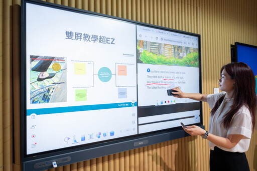 BenQ布局全球AI市場 強攻智慧生活、智慧教育、智慧商務首創高爾夫AI教練,驚豔Computex
