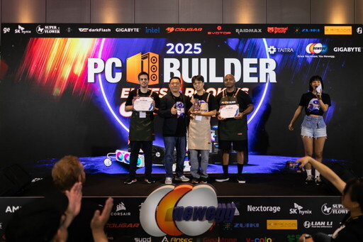 Newegg PC Builder 挑戰賽震撼登場!科技界《黑白大廚》吸千人觀賽