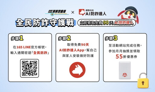 趨勢科技攜手內政部警政署刑事警察局正式啟動「全民防詐守護戰」,共築防詐防線