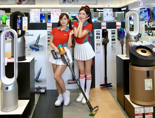 啦啦隊女神南珉貞、丹丹化身一日店長 全國電子「來店50」