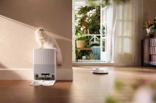 毛孩換毛季必備 寵物家庭福音來了！石頭科技新品 H60 Hub Pro吸塵器、Qrevo C Pro掃拖機強勁吸力