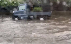 台中掃到颱風尾僅1區放假 暴雨成災引市民不滿