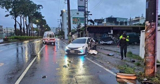 高雄光明路「鬼月雙撞」13小時內2起車禍 居民驚呼太詭異