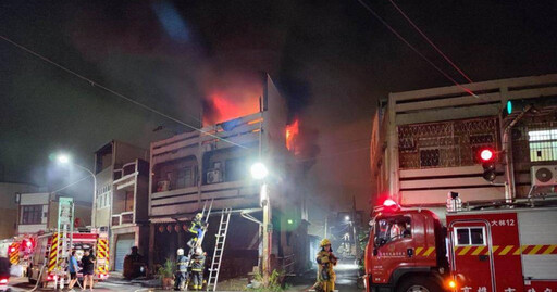 鐵門緊閉惡火肆虐 高雄宮廟暗夜大火「1人成焦屍」…不排除縱火可能