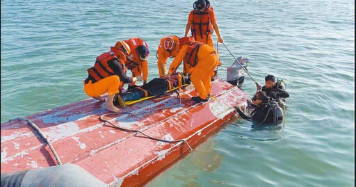 金門0214陸船翻覆釀2死 海巡艇長、駕駛涉過失致死不起訴