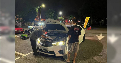 台中山道猴猖獗！警查獲噪音改裝車 BMW車主噪音高達98分貝