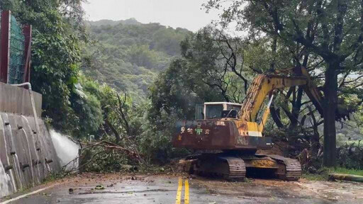 山陀兒夾帶強風豪雨！金山遇大雷雨襲擊 新北市4區明停班停課