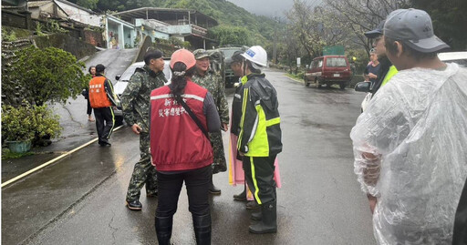 北海岸發布大雷雨特報 三芝區「1里」預防性撤離8里民