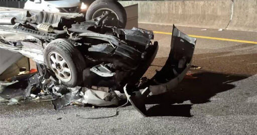 國3雲林段嚴重車禍！廂型車與轎車追撞 2人頭顱破裂、變形當場死亡