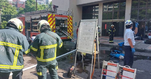 台北榮總驚傳火警！地下室機房竄火煙 洗排風管「馬達過熱」釀禍