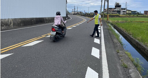 台中道路新劃設「視覺化減速標線」跨越會被罰？ 警解惑：促使駕駛人自動減速