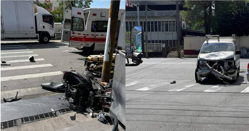 快訊／台中大肚死亡車禍！轎車猛撞機車 騎士噴飛亡