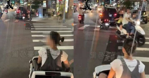 誇張！新北女「坐電動玩具車」過馬路還發文 最高恐罰3600元