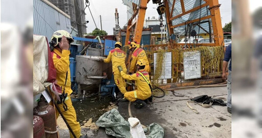 台南工地傳意外！疑地基下陷機具傾倒 守夜員遭重壓「頭皮外翻」命危