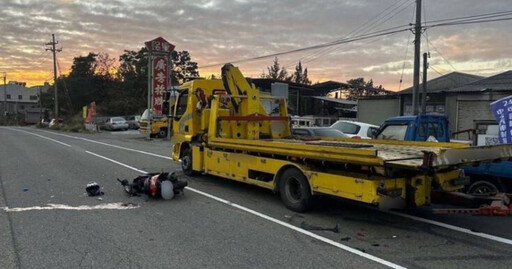 衝武嶺遇死劫！男大生騎車猛撞「並排違停」拖吊車 頭重創不治亡