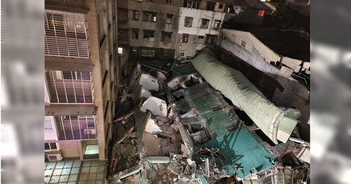 空拍照曝光！三重公寓倒塌「220人撤離」 另一傾斜屋連夜拆除