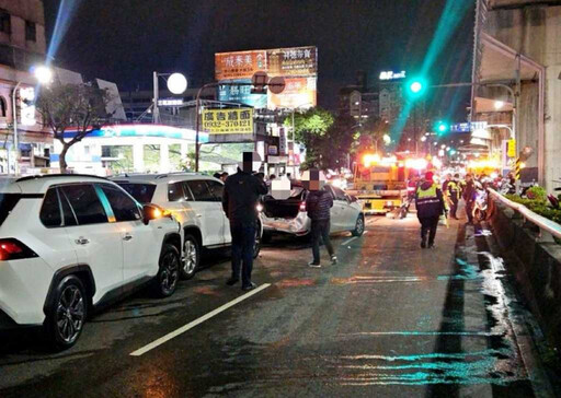 新莊大漢橋17車連環撞！水泥車疑煞車失控釀禍 車流回堵塞爆