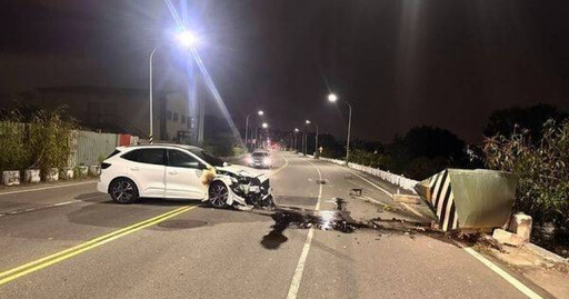 酒駕撞變電箱！高雄男車禍後測出超標酒精濃度 遭移送法辦