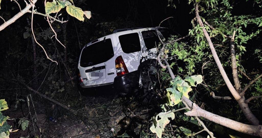 釣魚後悲劇！駕駛男疑突昏倒駕車跌山坡不治 同行友輕傷