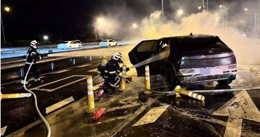 楊梅休息站電動車自撞釀2死6傷！民眾還原救援過程：車門打不開