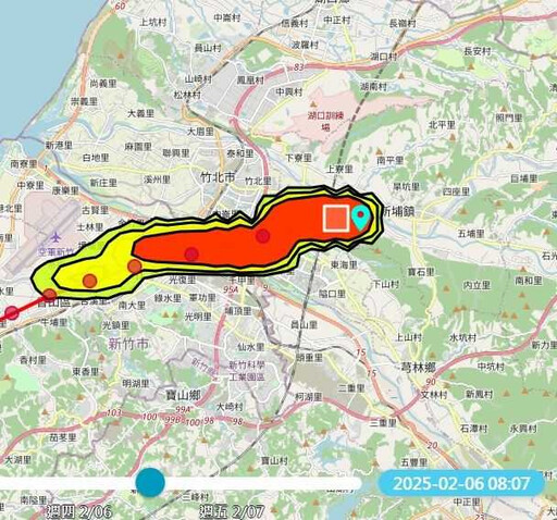 新竹遠東紡織廠爆炸飄臭味 縣府示警：「這些區域」緊閉門窗、減少外出