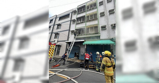 高雄透天厝火災驚魂！女屋主受困浴室命懸一線 幸獲急救恢復心跳