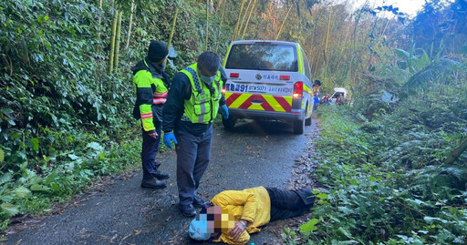 找到了！雲林翁騎車外出迷途阿里山區 竹崎警尋獲急送醫