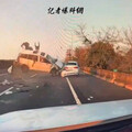 國1豐原段6車追撞「2人被甩出車外」1死6傷 驚悚畫面曝光