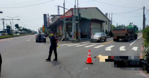 屏東死亡路口！7旬女騎士遭砂石車「輾車底」 她滾數圈斷魂輪下