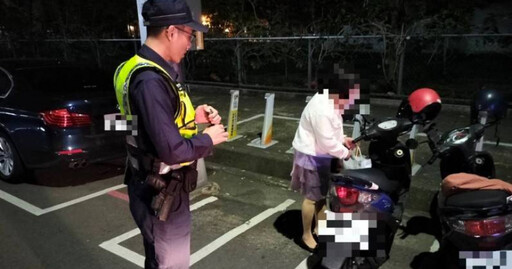 忘記車停哪！台中婦「走3小時」尋車鐵腿 暖警現身解危機