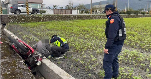 騎車摔落水溝自行爬起！68歲翁送醫突昏迷 急救1小時仍不治