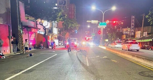台南死亡車禍!單車婦擦撞女騎士倒地不起 徹夜搶命仍傷重不治