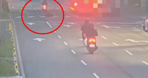 清晨驚魂!89歲翁違規穿越馬路 慘遭3機車連環撞輾身亡