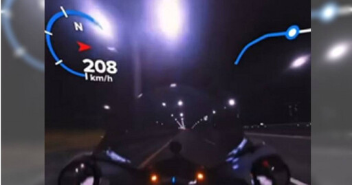 時速208公里！台74驚見「街跑之王」重機狂飆 騎士慘吞罰單