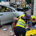 快訊／八德公所嚴重車禍 男行人遭撞不治