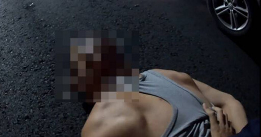 酒駕肇逃!光頭男倒車甩警連撞2車落網 女乘客扔K菸全被拍