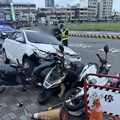 深夜女駕凌晨猛撞7機車！ 酒測爆表1.45竟稱剛下班