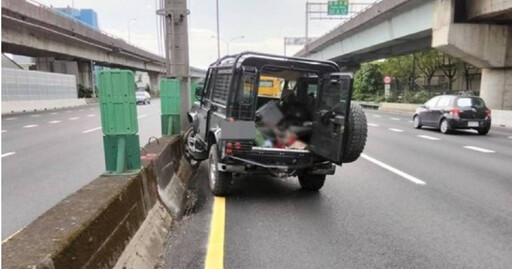 疑舊疾復發!大G上國道「鬼切、貼護欄」 駕駛昏迷不治亡