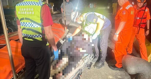花蓮海灘撿貝殼遇劫！通緝男遭「浪捲」幸獲救 警識破身分送辦
