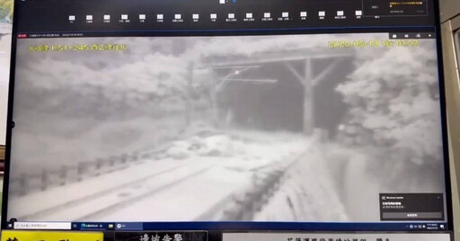 花蓮豪雨狂炸傳土石流災情 「電車線斷、水淹軌道」新自強號卡途中