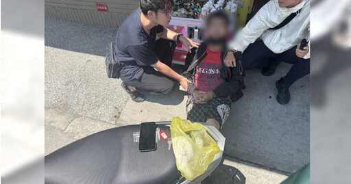 男賊躲後座行搶!落單女疑遭「持刀勒脖」竊皮夾 他逃2日落網