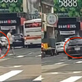 78歲董座高速暴衝！白衣女過馬路「多這動作」 驚險閃過一劫