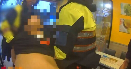 罹癌男持刀闖板橋早餐店 不為求財只要店員幫報警