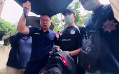 拍臀案再延燒！孫生約炮嘴邱喊「隨時跟我要影片」 遭上銬帶回地檢署調查