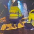等紅燈突倒地！台中男心肌梗塞 警護合作救回一命