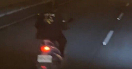 凌晨國一驚魂！67歲騎士蛇行狂飆 沿路違規遭法辦