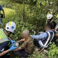 台中7旬老翁果園跌倒失蹤 警合力尋獲奇蹟救援