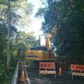 南橫公路梅山段路基下滑 雙向中斷封閉估17日搶通